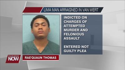 Lima man indicted on attempted murder charge enters plea of not guilty in Van Wert