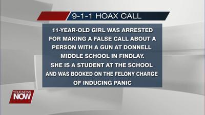 11-year-old admits to making hoax call about a gun at Donnell Middle School