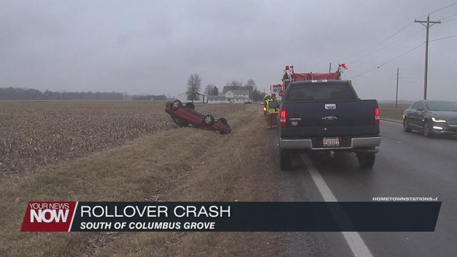 Young man walks away from rollover crash with no injury