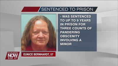 Van Wert County woman sentenced to prison for child pornography