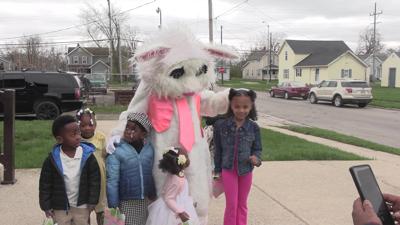 Lima Councilman Derry Glenn celebrates Easter with youth giveaway and golden egg award