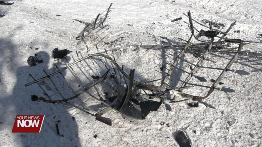 Snowy roads lead to single-vehicle accident