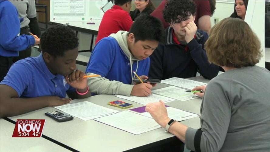 Heir Force Academy students learn about money management with Real Money Real World program