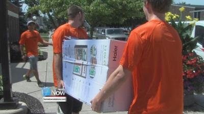 Freshmen move into dorms at University of Findlay