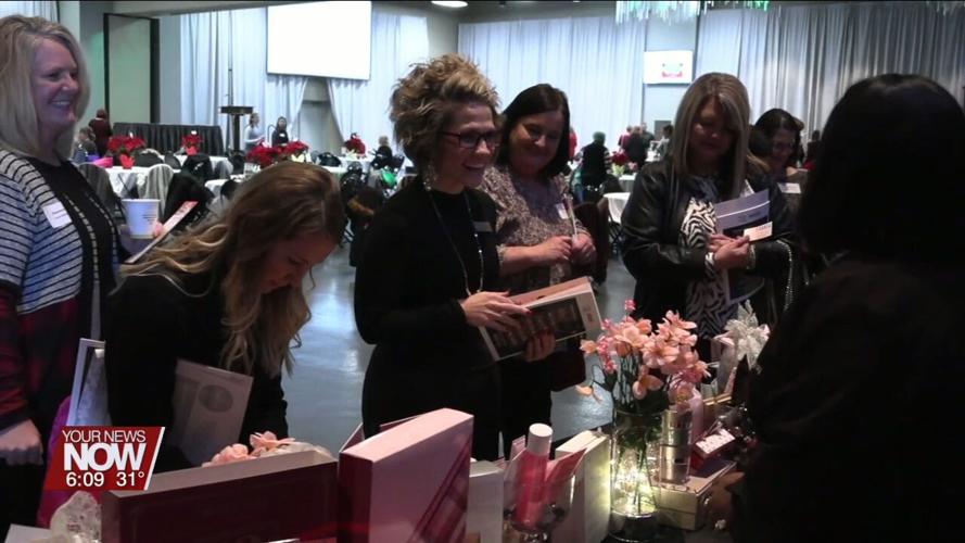 Women in Business enjoy some holiday-themed networking at the 10th annual "Jollification" luncheon
