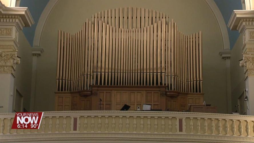 History of organ at St. Johns Church documented by Director of Music