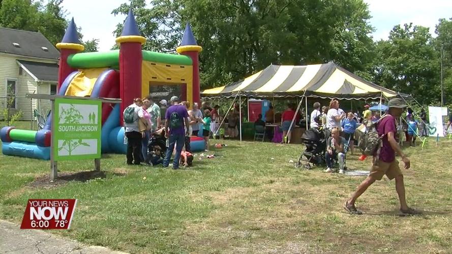 Block party brings people together at South Jackson St. Community Garden