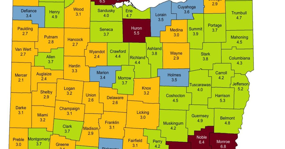Ohio Unemployment Rates for December rise in our area News