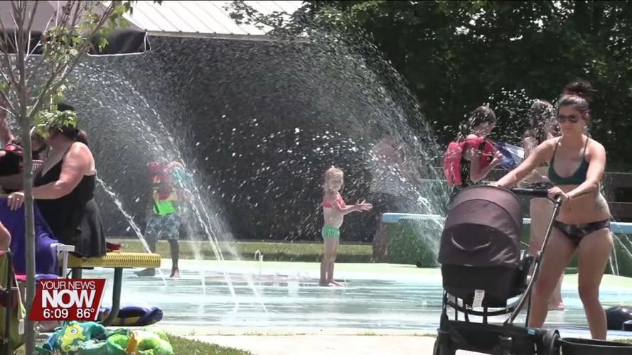 Families enjoy a day at YMCA's Camp Clay thanks to the generosity of the Van Wert Elks Lodge