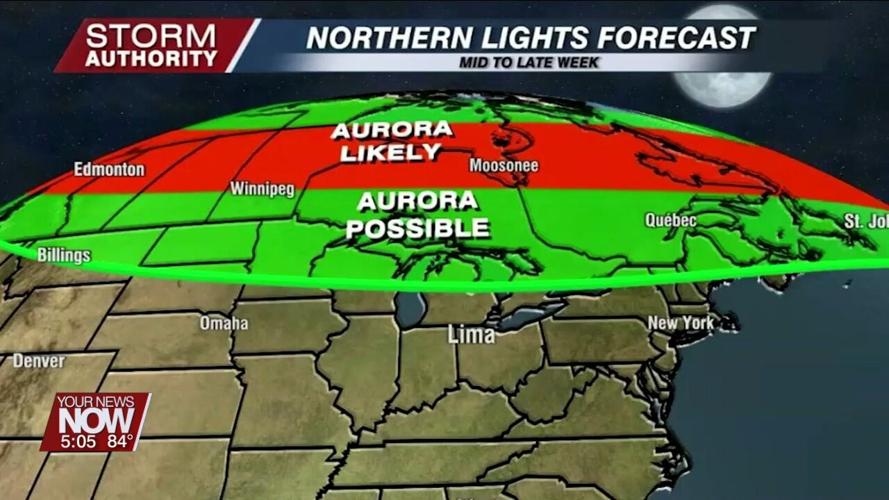 Northern Lights will not be visible in Ohio this week as circulating social media post is based on out-of-date information