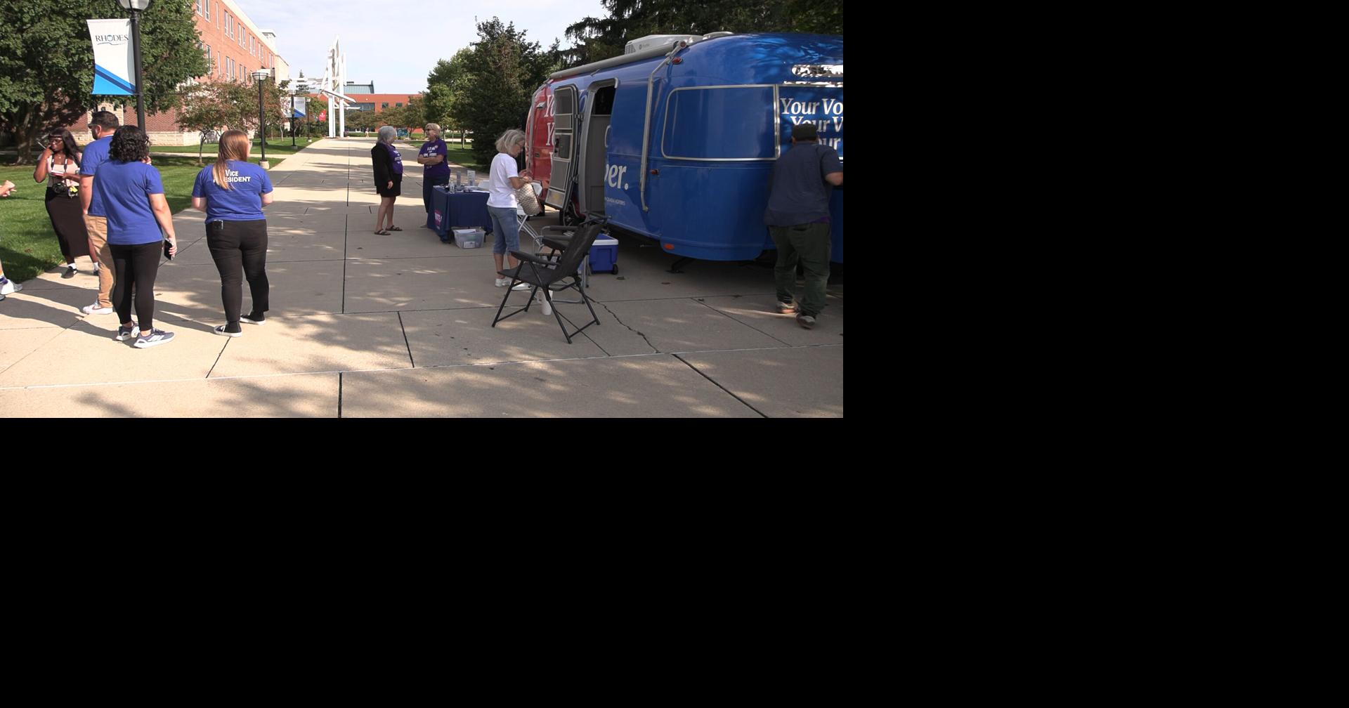 League of Women Voters brings voter registration tour to Rhodes State Aug 31, 2026 13 mins ago