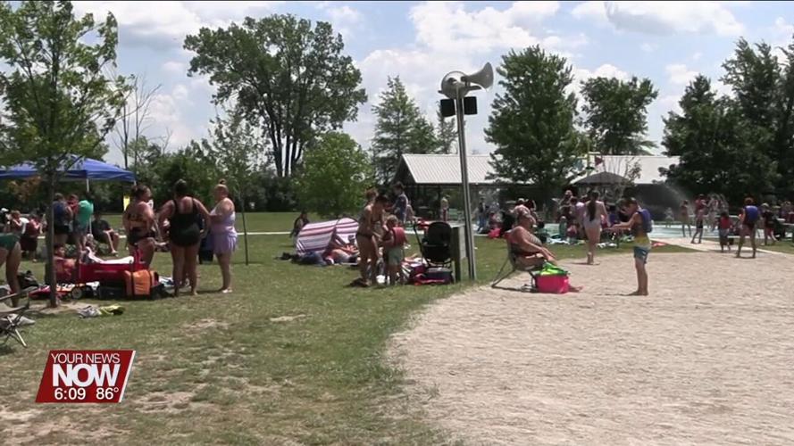 Families enjoy a day at YMCA's Camp Clay thanks to the generosity of the Van Wert Elks Lodge