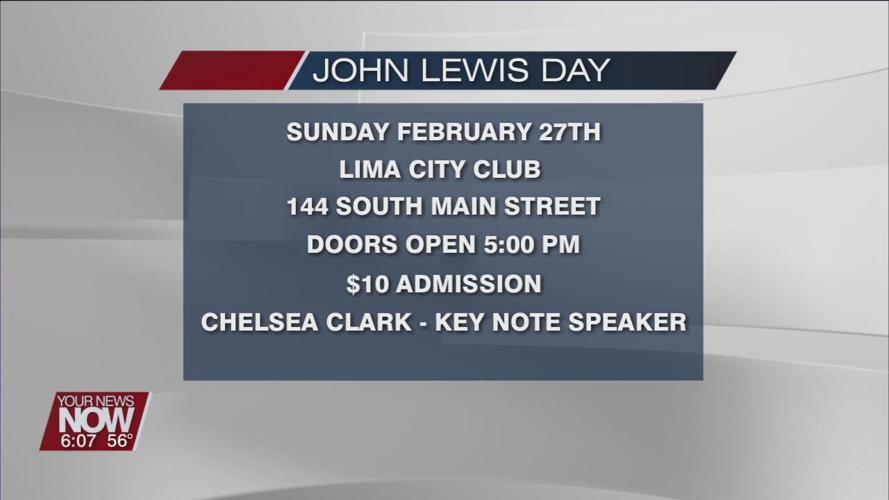 Lima Councilman Derry Glenn announces 2nd John R. Lewis Celebration will be February 27th at  the Lima City Club