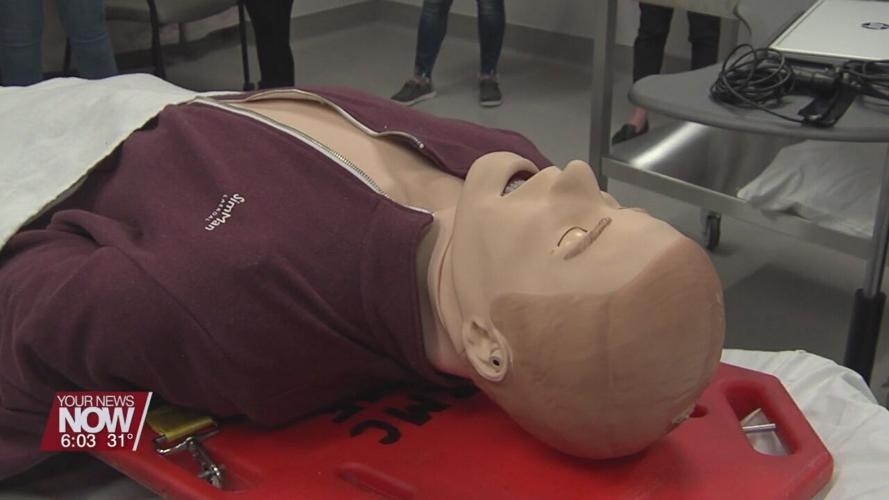 Allen Lima Leadership class tours Mercy Health St. Rita's Graduate Medical Education Center