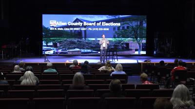 Ohio Secretary of State thanks Allen County poll workers, encourages recruitment