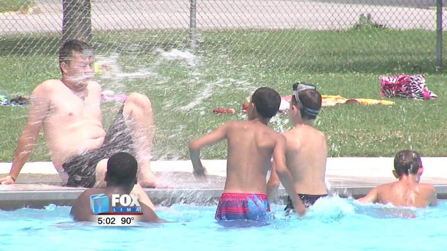 Local pools expected to be a popular destination this weekend 2.jpg