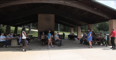Lima Sertoma club celebrates end of summer with Faurot Park picnic