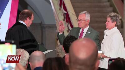 Jim Tressel sworn in as Ohio’s new lieutenant governor