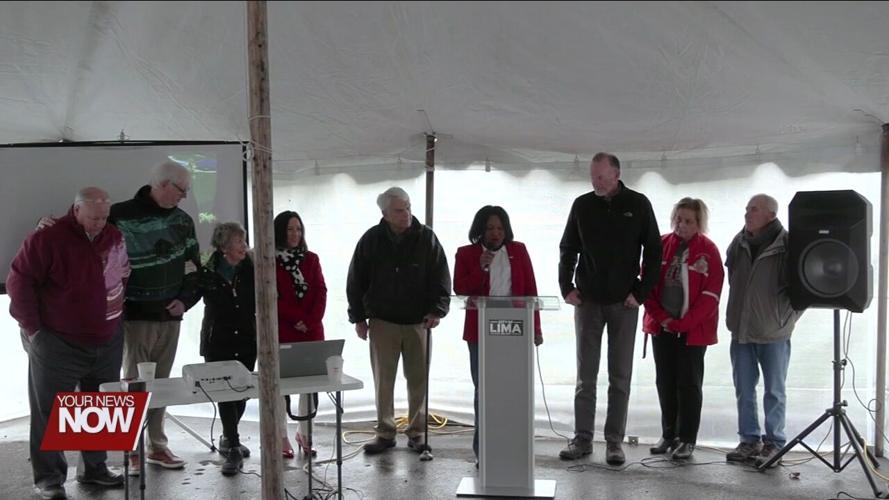 Beam signing ceremony commemorates Lima Community Aquatic Park project