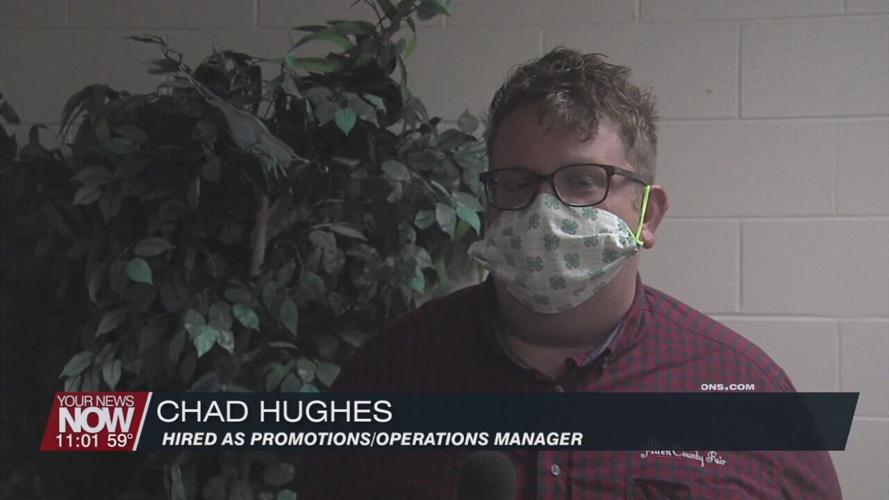 Allen County Fair Board names Chad Hughes as promotions and operations manager