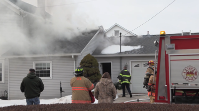 Multiple fire departments respond to attic fire at Cridersville home