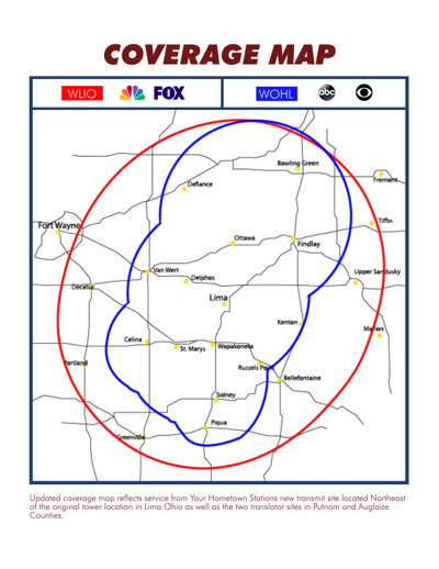Hometown Stations Over The Air Signal Coverage
