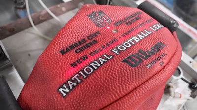 Wilson showcases football innovation at Lima service club meeting