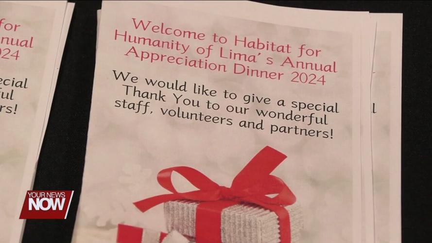 Habitat for Humanity Lima Area hosts their 2024 annual appreciation dinner