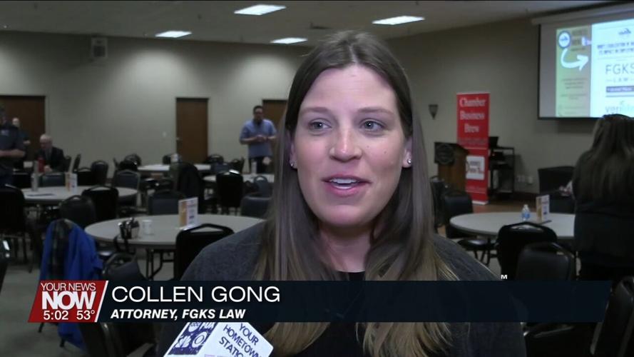 Businesses get some answers when it comes to new marijuana law at the monthly Wapakoneta Business Brew