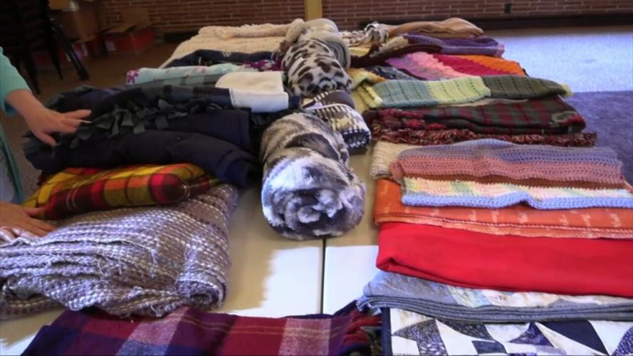 Forest Park UMC is collecting blankets to give to veterans