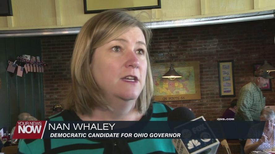 Democratic gubernatorial candidate visits Lima to connect with voters before primary