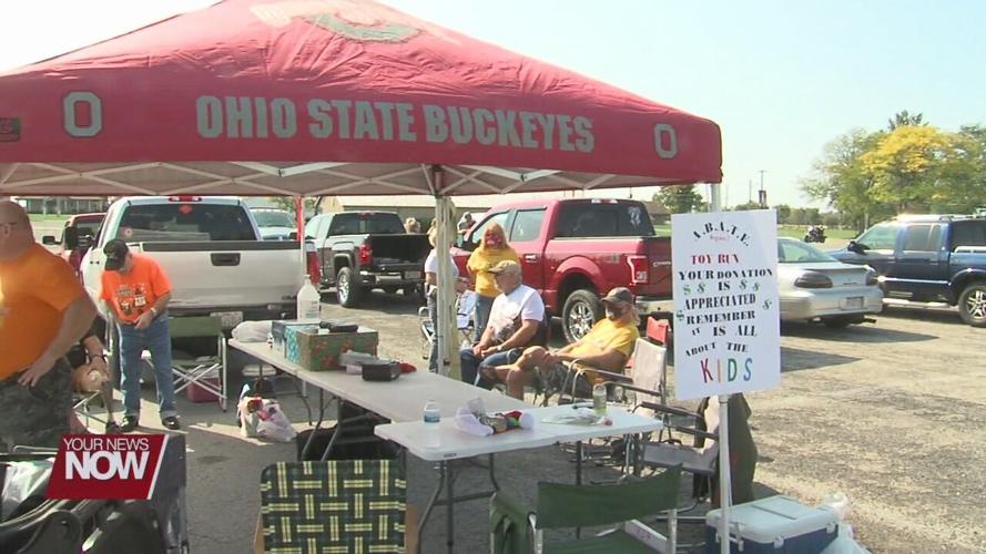 A.B.A.T.E. of Ohio collects toys during drive thru donation drive