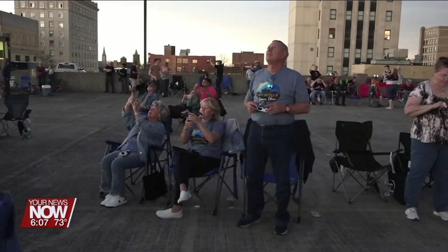 ArtSpace Lima throws an eclipse party on top of a building in downtown Lima