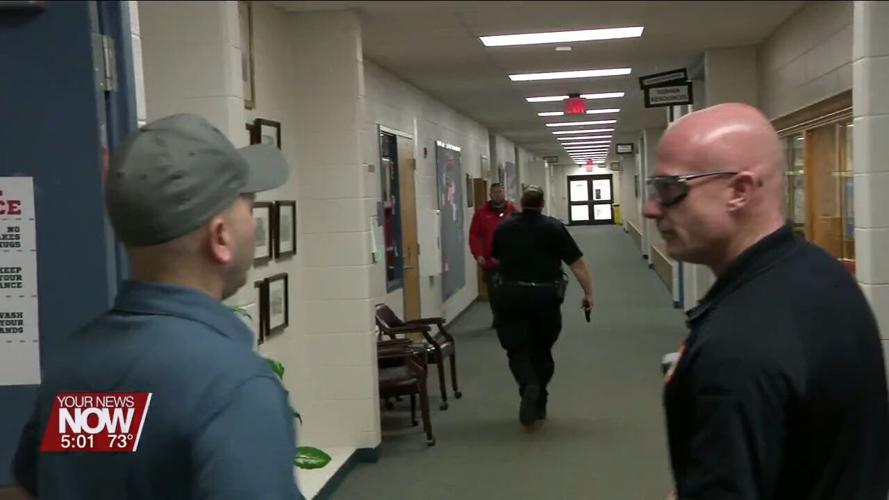 Active Shooter Safety Drill held at South Science and Technology School