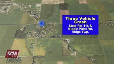 Multiple people injured in crash near Van Wert
