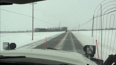 ODOT crew continue road clearing efforts following winter storm