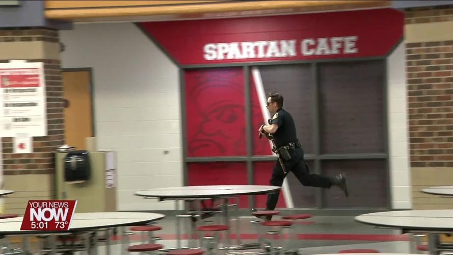 Active Shooter Safety Drill held at South Science and Technology School