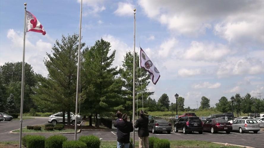 Flag retirement ceremony held at Liberty Retirement Community of Lima