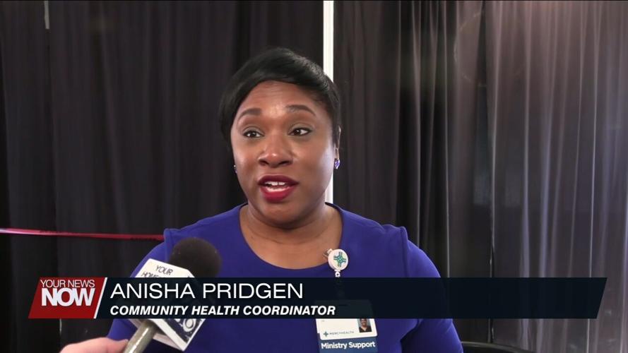 Mercy Health Impact Team and Activate Allen County educate about stress