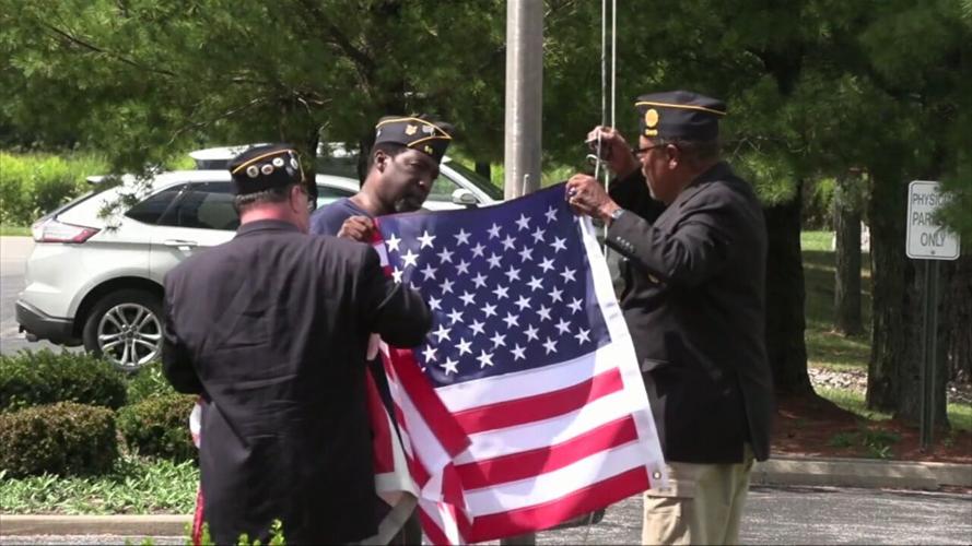 Flag retirement ceremony held at Liberty Retirement Community of Lima