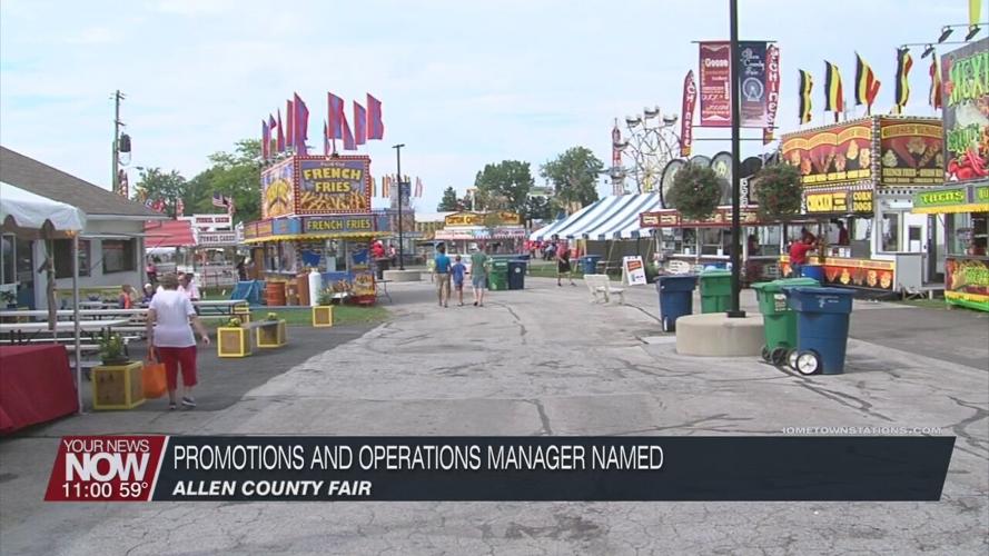 Allen County Fair Board names Chad Hughes as promotions and operations manager