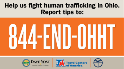 Human Trafficking Hotline for Ohio