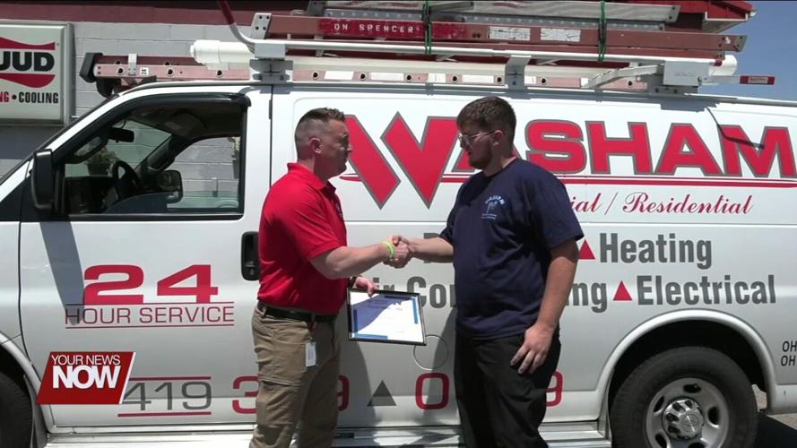 Ethan Reed named July 2024 Student Employee of the Month by OhioMeansJobs Allen County