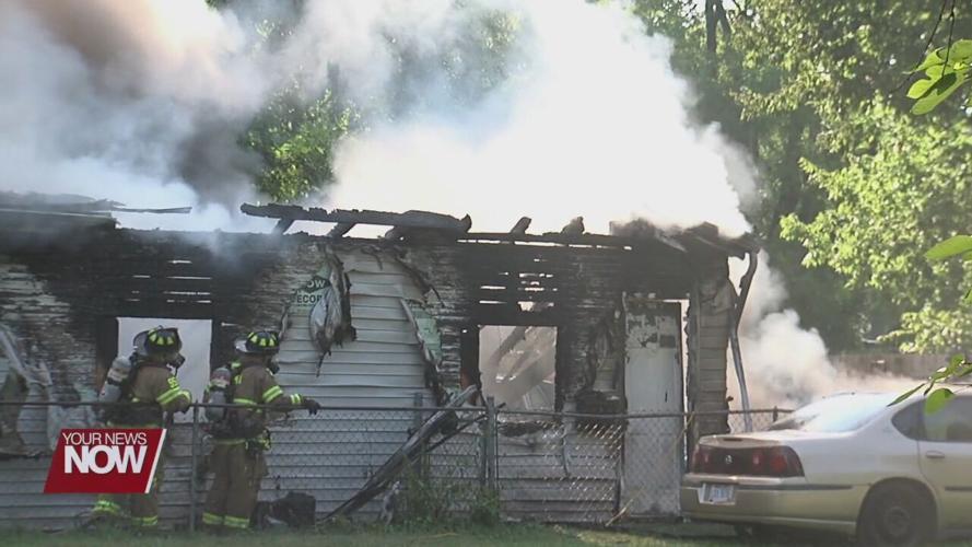 Garage a total loss after Friday morning fire in Lima