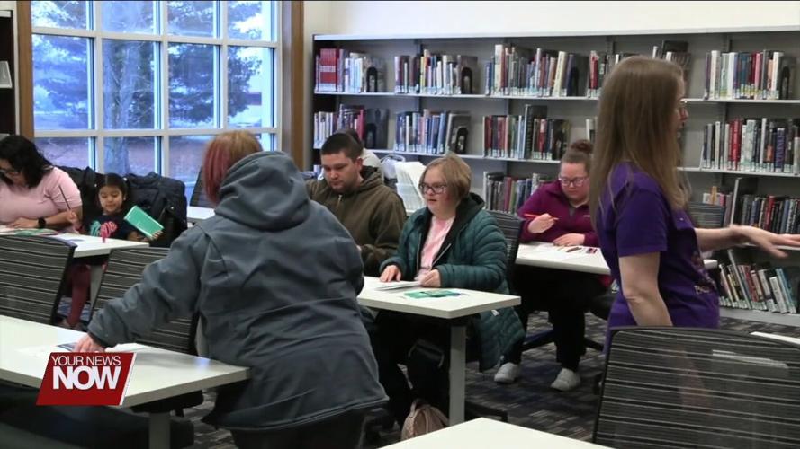 Program at the Lima Public Library is helping attendees relax and de-stress