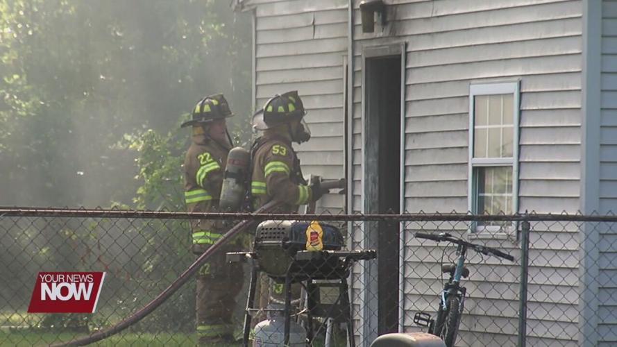 Garage a total loss after Friday morning fire in Lima