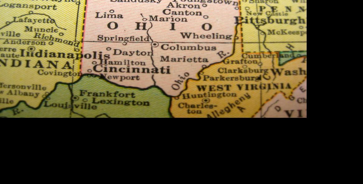 Antique Map Ohio Generic