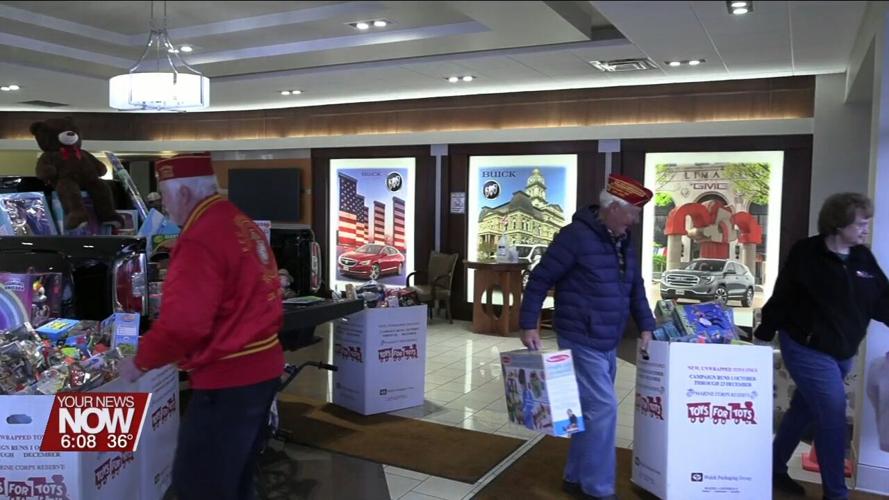 Area Toys for Tots get a huge boost thanks to toy donation from Tom Ahl Family of Dealerships