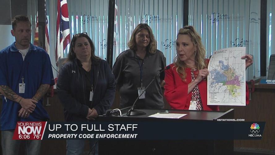 Lima's property maintenance code enforcement is back up to full staff and will be checking on code violations