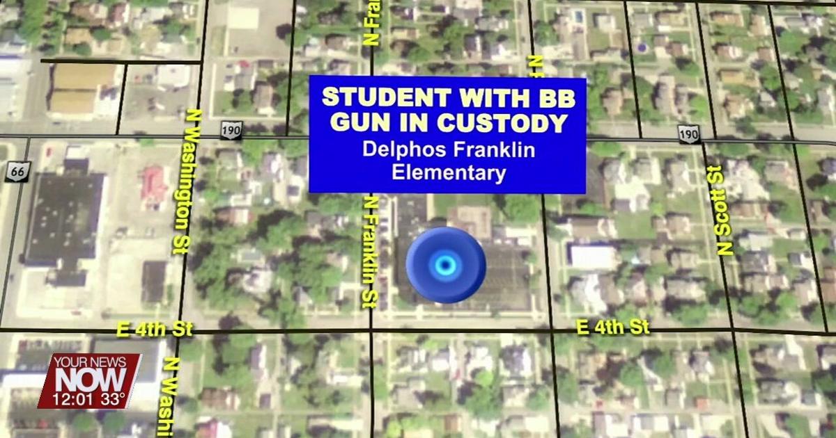 Delphos schools go into lockdown after an elementary student brandishes